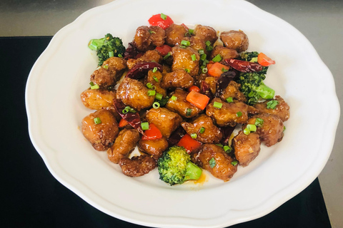 Online Cooking Class Sesame Chicken by Chef Sunflower Li Sesame Chicken Class Shared