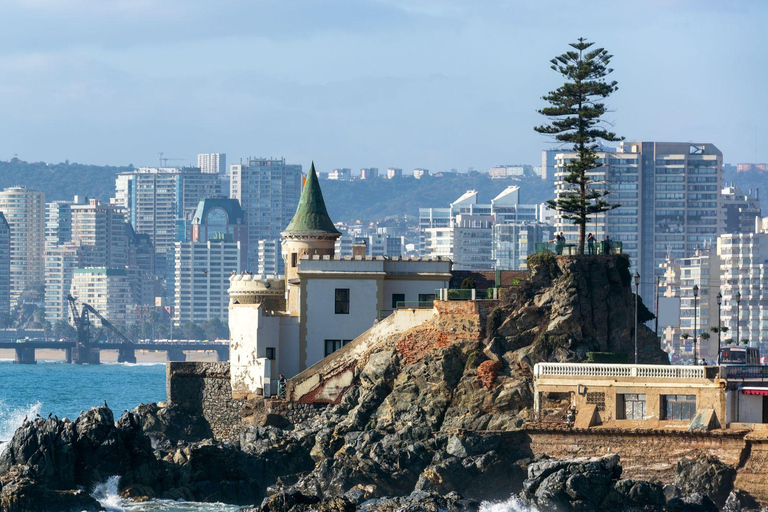 Chili : excursion d&#039;une journée à Viña del Mar et Valparaíso au départ de SantiagoVisite privée en chinois