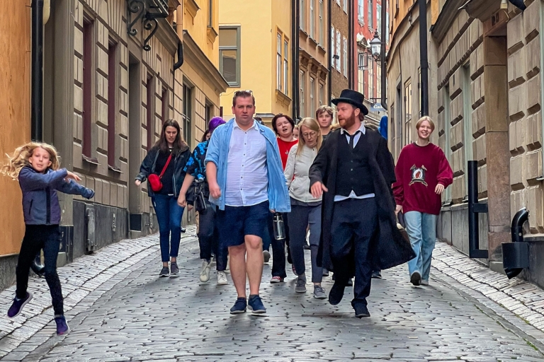 Stockholm : visite historique et balade fantôme de 1,5 hVisite en suédois à Gamla stan