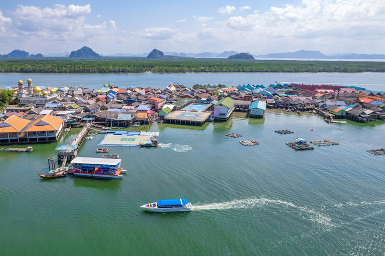 Khao Lak: Swift Power Catamaran Glide to James Bond Island