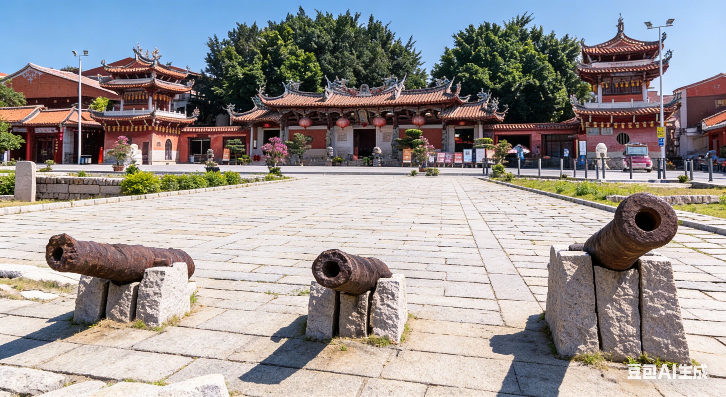Tour zum Tianhou-Palast in Quanzhou und zu den Ruinen des Deji-Tors