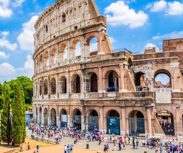 Roma: tour del Colosseo, Foro Romano e Palatino con guida