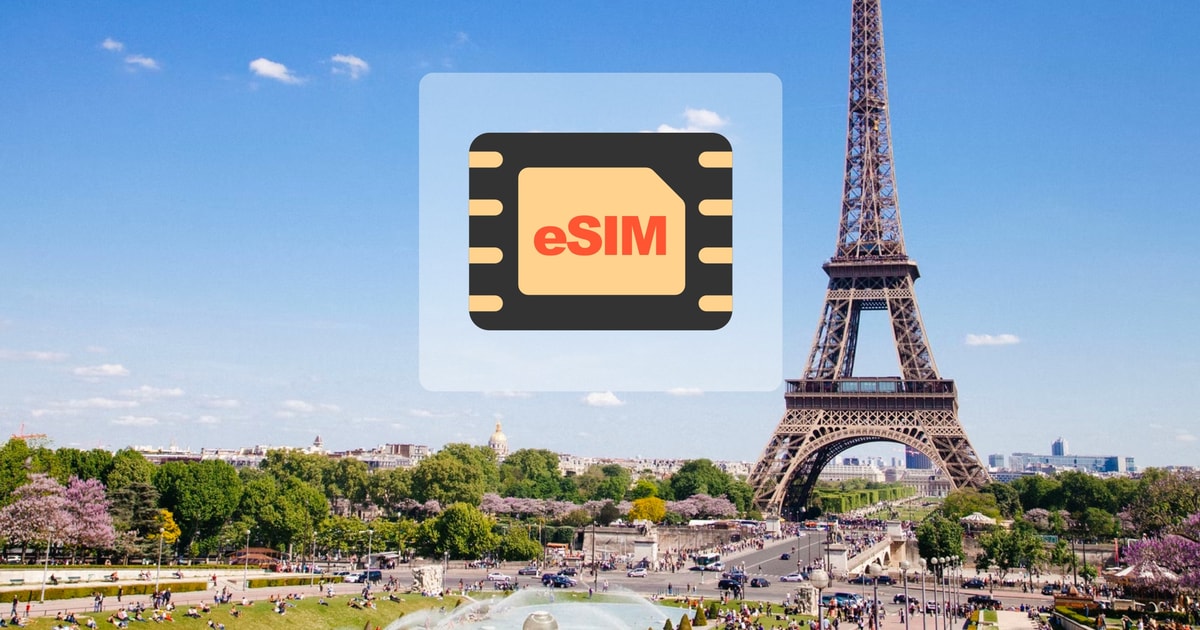 France: Europe eSim Mobile Data Plan | GetYourGuide