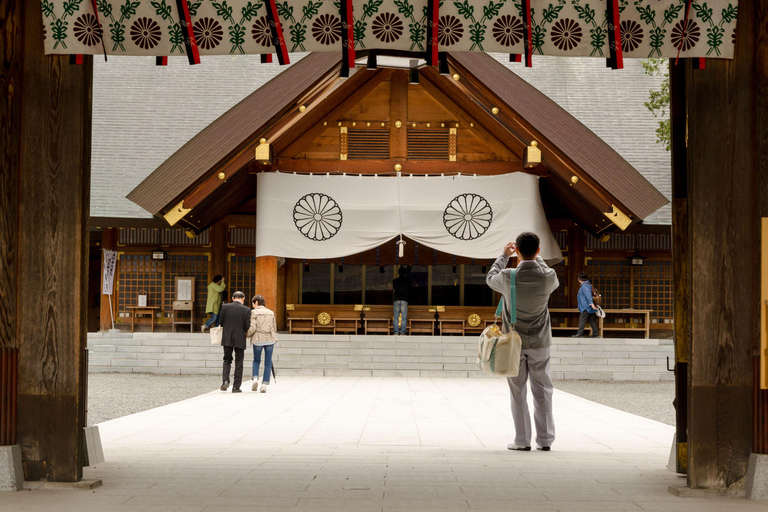 From Sapporo: Otaru and Hokkaido Shrine Day Trip Shared Tour, Meet at Sapporo Station