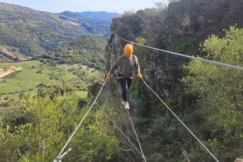 Near to Ronda: Vía ferrata Atajate Guided Climbing Adventure Atajate: Vía Ferrata guided climbing