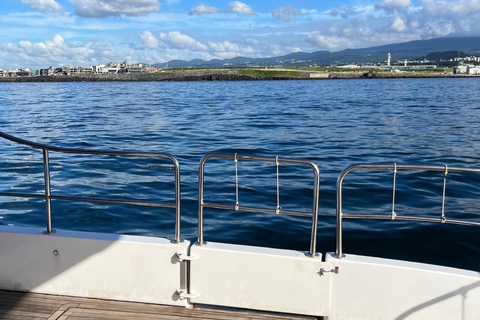 Jeju: Yacht Tour with Optional Sunset or Haenyeo Experience Sunset Tour