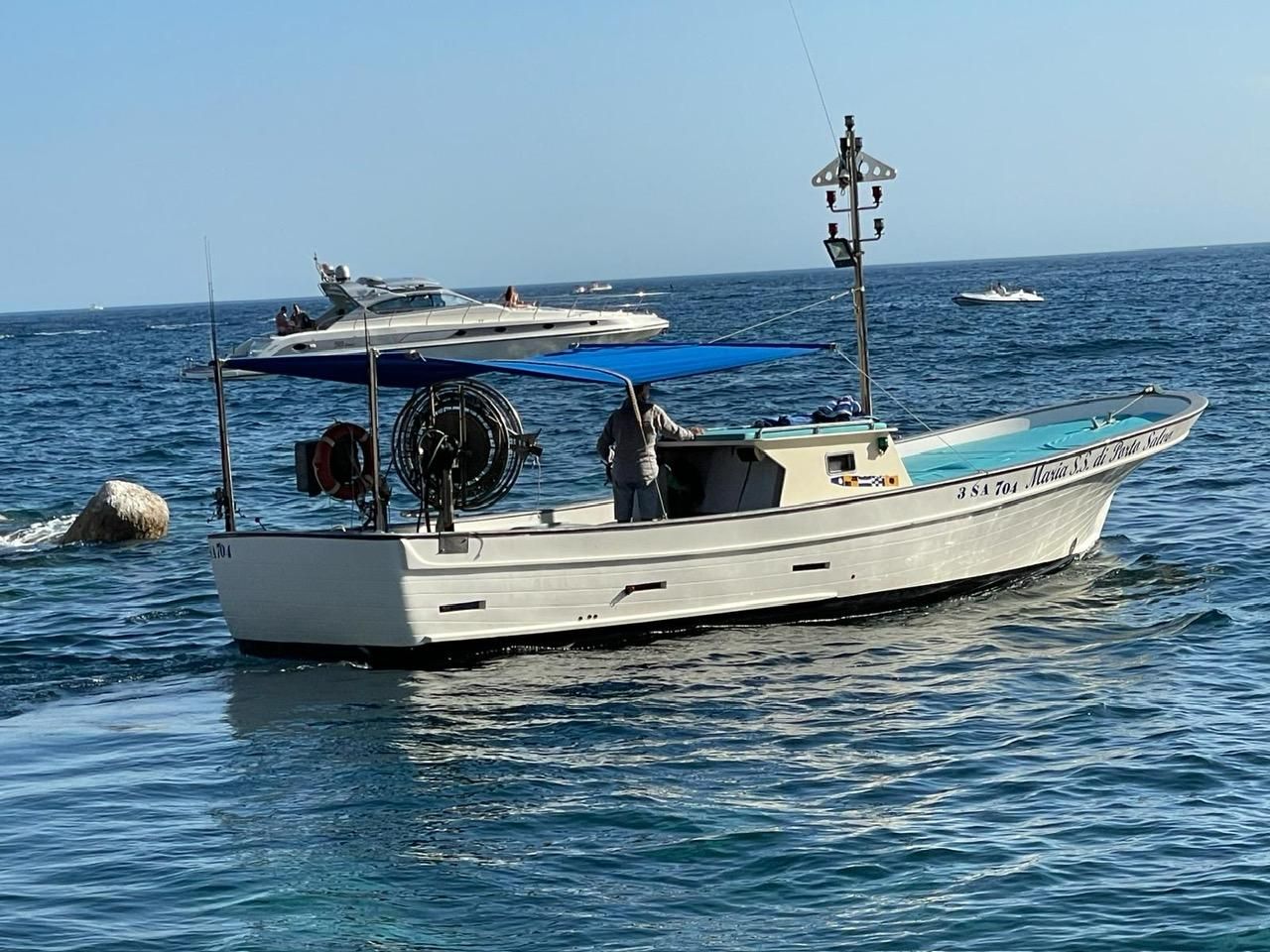 Von Amalfi aus: Amalfi - Positano - Bootstour zur Küste