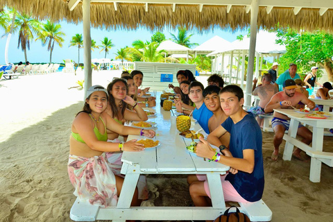 Punta Cana: Select Cruise Ship to Saona Island, DR with Lunch and Natural Pool From Anywhere in Santo Domingo