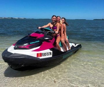 2 Hour Guided Dolphin JetSki Tour-1 SKI SEATS UP TO 3 PEOPLE