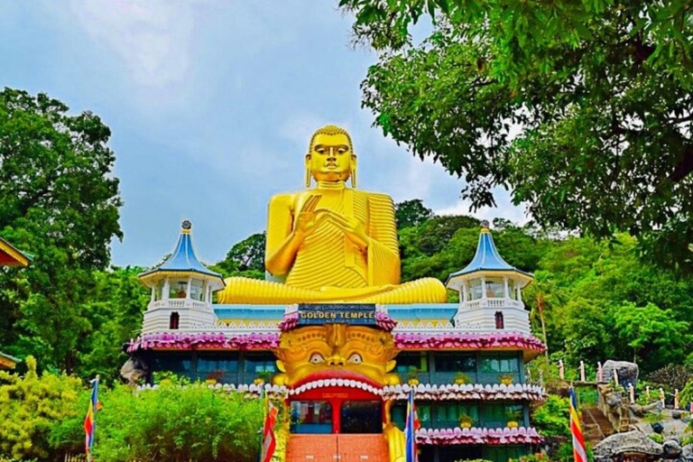 Excursion d'une journée tout compris à Sigiriya et Dambulla au départ de Colombo