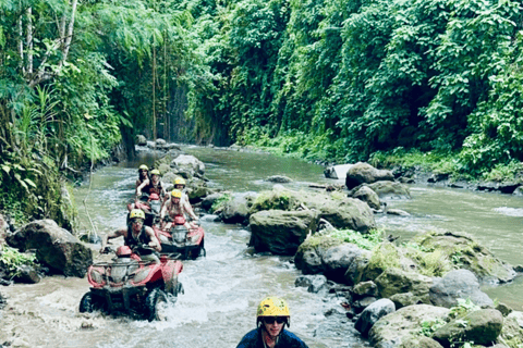 Bali: Beji River Adventure ATV Adventure with Private Tracks 1 ATV for 2 People