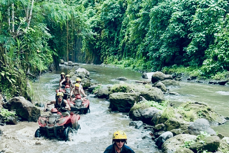 Bali: Beji River Adventure ATV Adventure with Private Tracks 1 ATV for 2 People