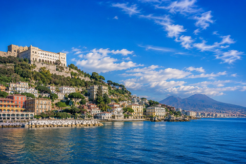 Naples: Panoramic boat tour of the Gulf with audio guide