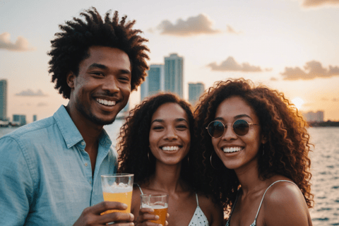 Miami: Tour en barco por las Casas de los Millonarios con bar de mojitos a bordo