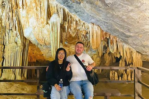 Phong Nha Cave & Paradise Cave: Guided Tour Boat & Explore Group Tour with Drop-Off in Hue