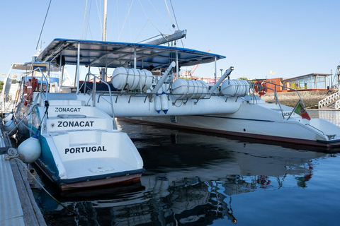 Lisbona: Capodanno a bordo con bevande, musica e fuochi d&#039;artificioLisbona: Capodanno a bordo con drink e musica