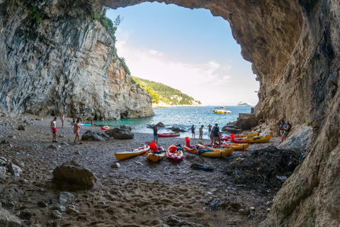 Dubrovnik: Passeio de caiaque e mergulho com snorkel à tarde