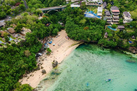 Bali: Tanah Lot, Padang-Padang och solnedgång i Uluwatu-templet