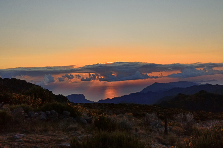 De 0 a 1818 metros hasta Pico do Arieiro Amanecer