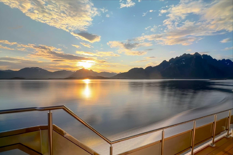 Tromsø: Summer Arctic Light Cruise with a Guide Tromsø: Midnight Sun or Sunset Cruise with a Guide