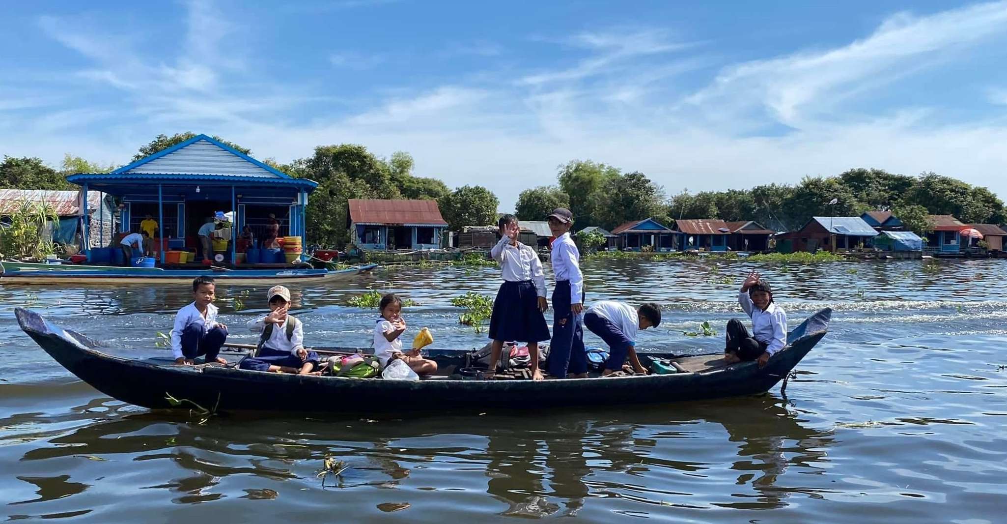 Tonle sap, Kompong Phluk (Floating village) - Housity