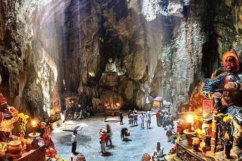 Da Nang: Linh Ung Pagode, Marmeren Berg en Hoi An Tour