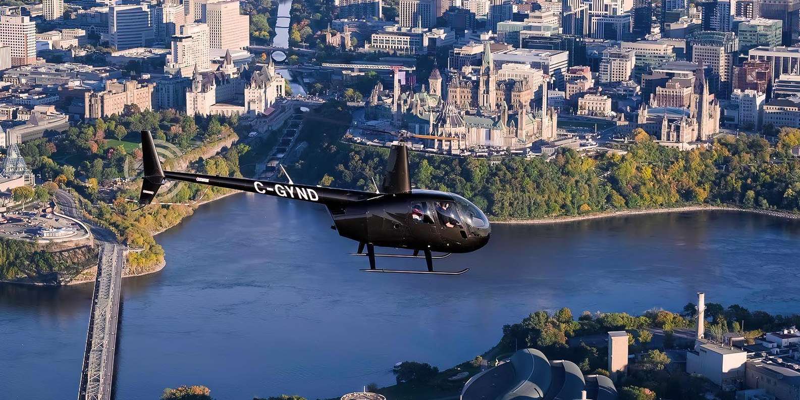 Ottawa: Helicopter Ride with Live Commentary | GetYourGuide