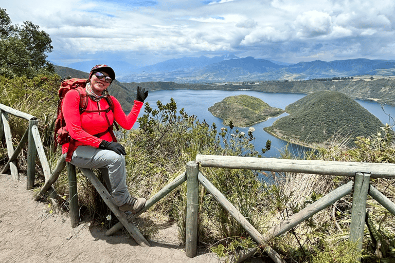 Cuicocha bypass to the lagoon