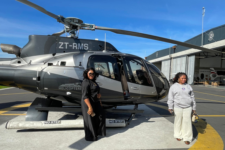 Le Cap : visite en hélicoptère (prise en charge à l&#039;hôtel)