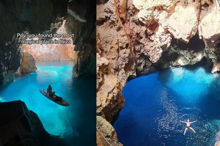 IBIZA La Cenote Ibizenca (Cueva de la luz)