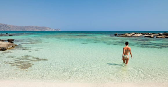 From Rethymno: Elafonisi Beach - minivan tour express