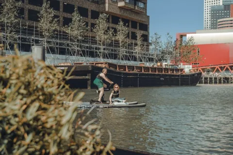 Huur een kajak in Rijnhaven, Rotterdam