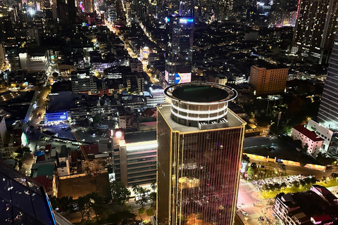 Phnom Penh: Sky Bar Tour with Live Music and Drinks
