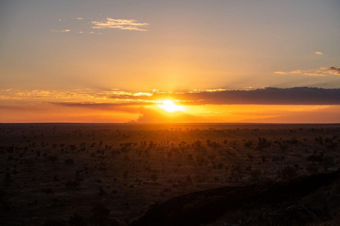 5 dagars safari till Tsavo East/West och Amboseli från Mombasa