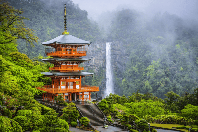 Från Osaka/Kyoto: Mount Koya &amp; Wakayama TourMed Nachi vattenfall