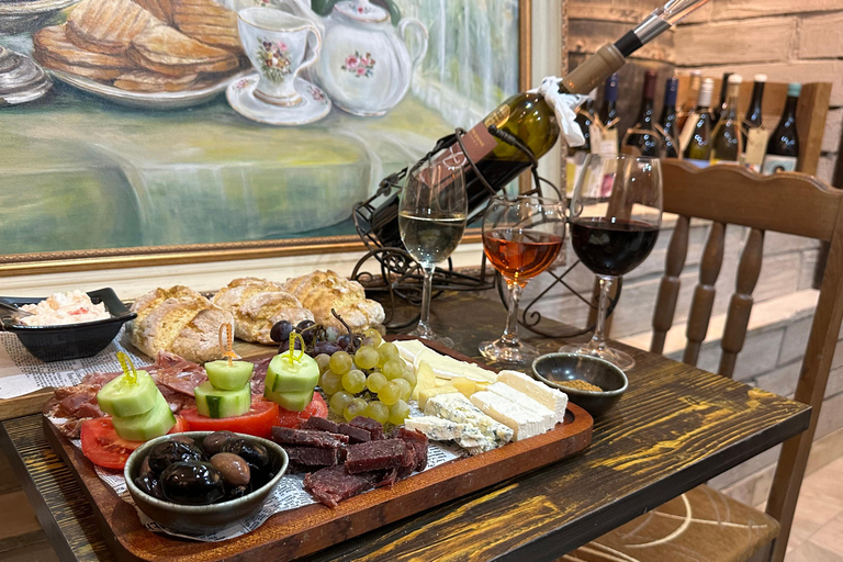 Plovdiv: Wine Tasting with Cheese and Cured Meats Extended Wine Tasting – 5 Tastings