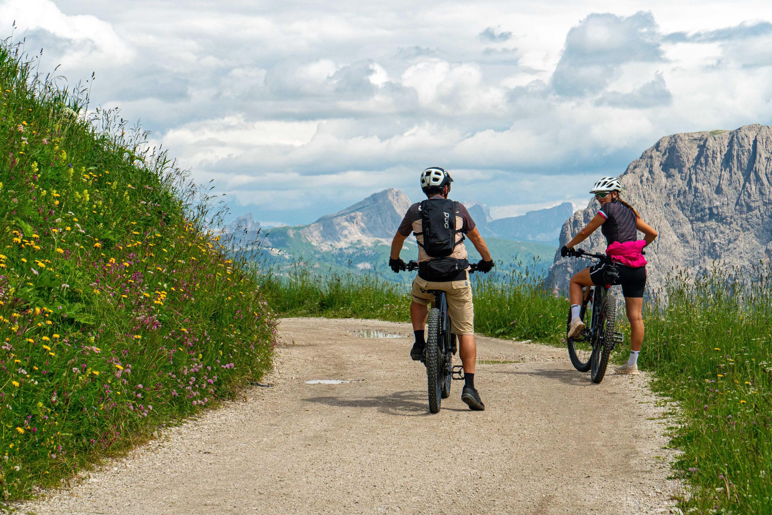 Geführte E-Bike-Tour im Grödnertal in den Dolomiten