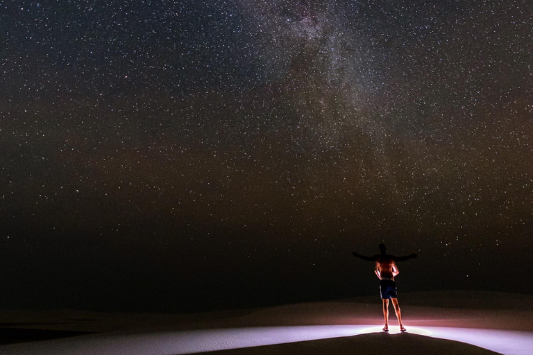 Star gazing in Lençóis Maranhenses Gazing at the stars in Lençóis Maranhenses