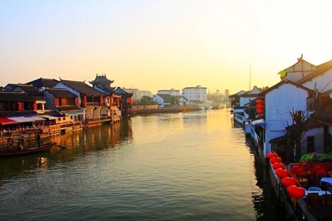 Zhujiajiao with Amazing Night Lights and Bar Experience Private Tour with Dinner and Bar