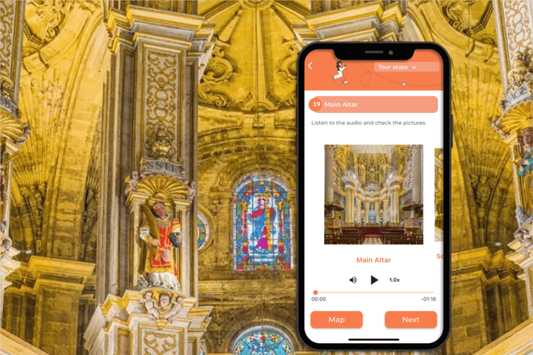 Malaga Cathedral: Self-guided tour created by an Official Guide Cathedral Ticket + Self-Guided Tour