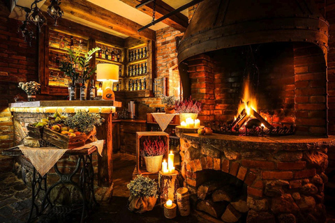 Gdańsk: jantar em Kashubia com transporte de limusina