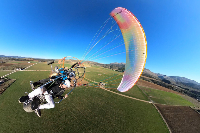 Paramotoring em Ronda (Málaga), perto de Marbella