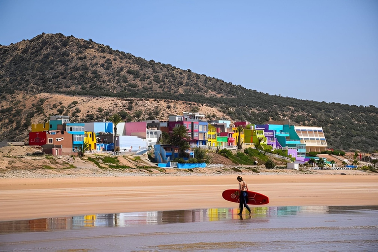 阿加迪尔：塔加祖特和阿格鲁德彩色房屋半日游