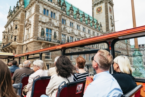 Hamburg: Sightseeing-Tour im Hop-On/Hop-Off-Bus der Linie AHop-On/Hop-Off-Tour Hamburg - Einfaches Ticket für 1 Tag