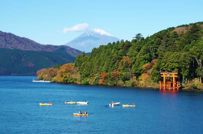 东京出发：箱根、大涌谷、河口湖一日游