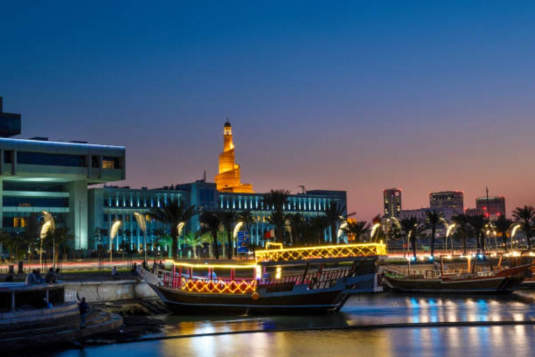 Doha from the Persian Sea: Dinner Cruise & Live BBQ onboard Dhow Cruise Tour without dinner from meeting point