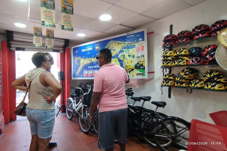 Cartagena: Historical, Cultural and Graffity Bike Tour