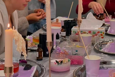 Candle workshop inspired by Galician culture in Santiago de Compostela