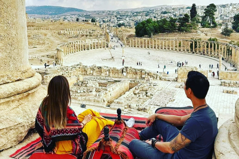 From Amman: Jerash and Ajloun with elevated classic Lunch