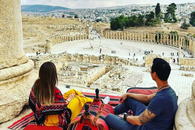 From Amman: Jerash and Ajloun with elevated classic Lunch